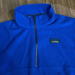 L.L. Bean quarter zip fleece - Small